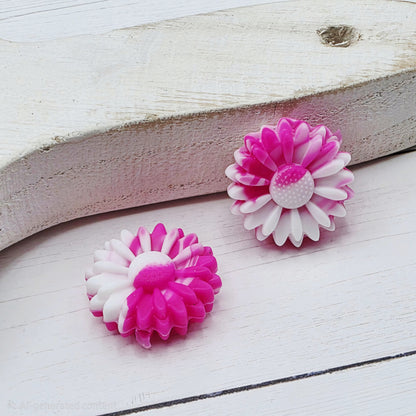 22mm Daisy Flower Beads