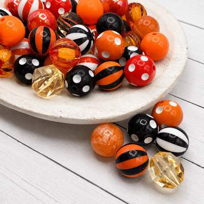 Pumpkin Party Bead Mix