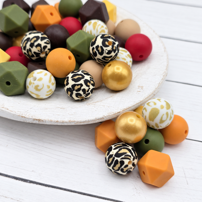 Fall Flurries Silicone Bead Mix