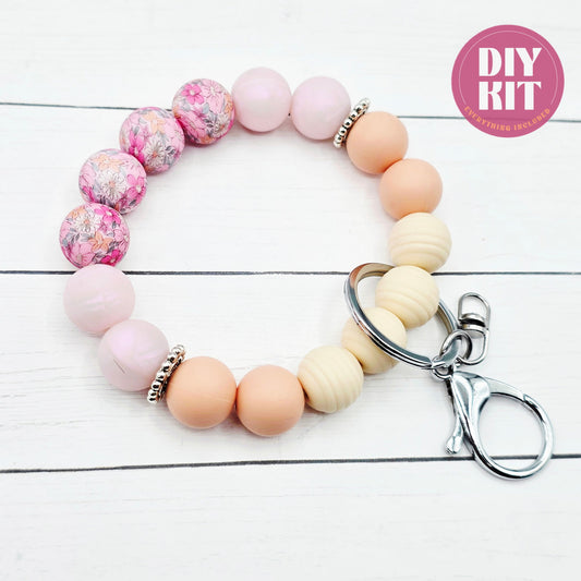 Pink Petal Wristlet DIY Kit