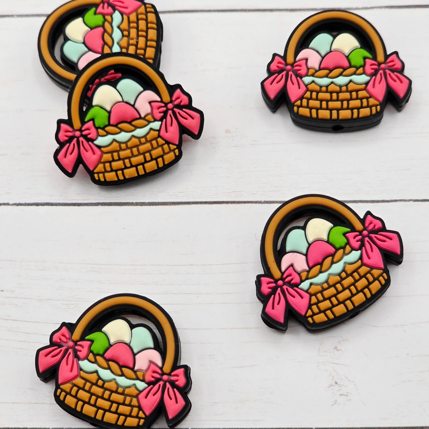 Easter Egg Basket Focal Beads