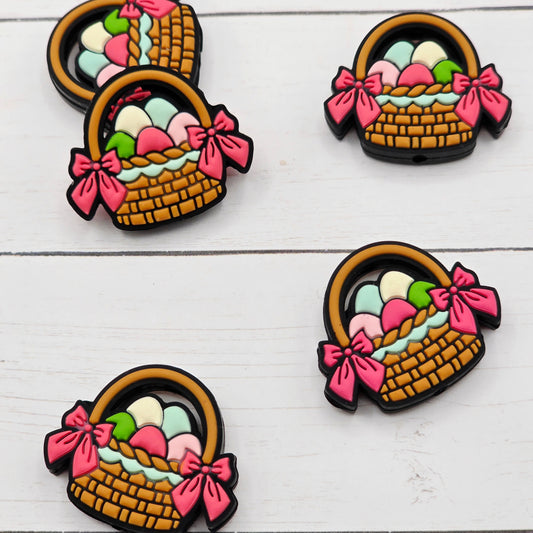 Easter Egg Basket Focal Beads