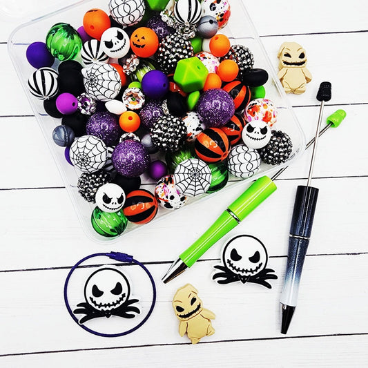 Spooky Time Bead Kit ~ 107 Pieces
