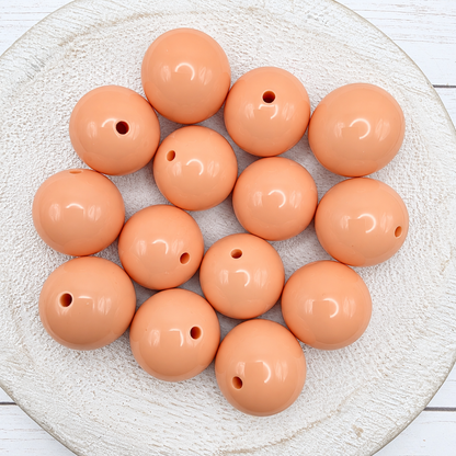 20mm Solid Color Beads