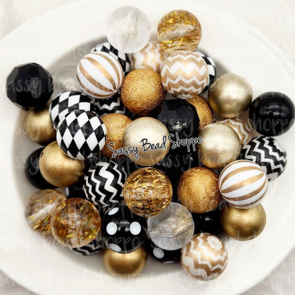 Who Dat Saints Bead Mix - Sassy Bead Shoppe