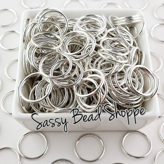 19mm Rings Spacer Connector - Sassy Bead Shoppe