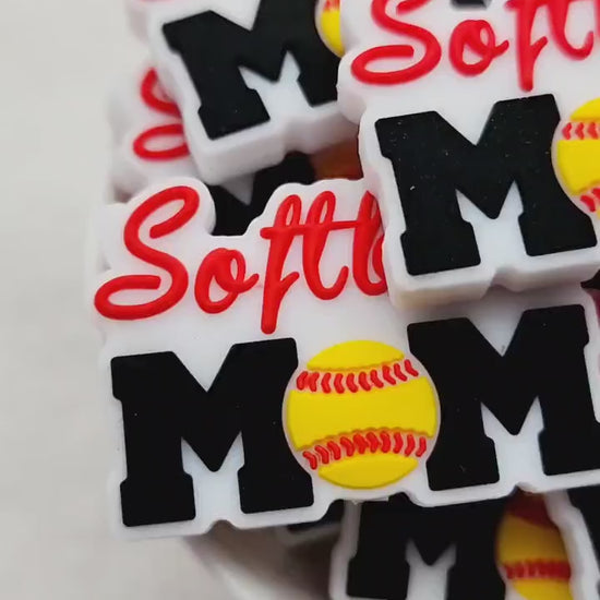 Softball Mom Beads