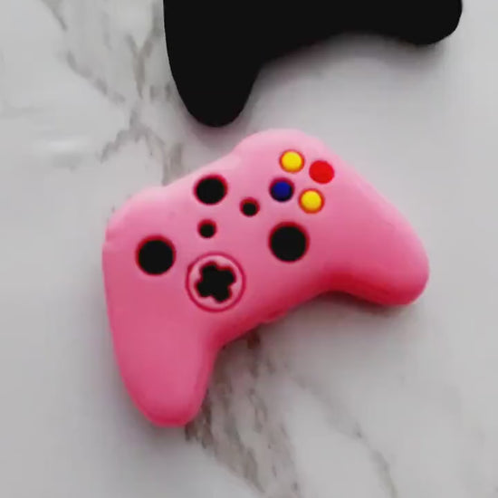Pink Gaming Controller Beads