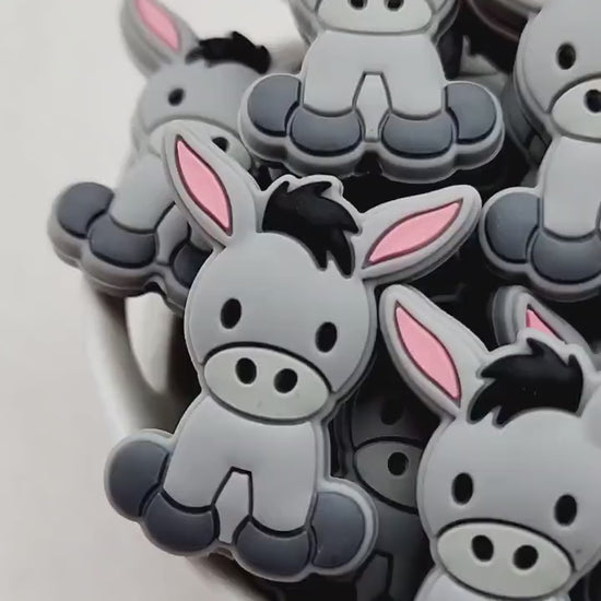 Donkey Silicone Beads