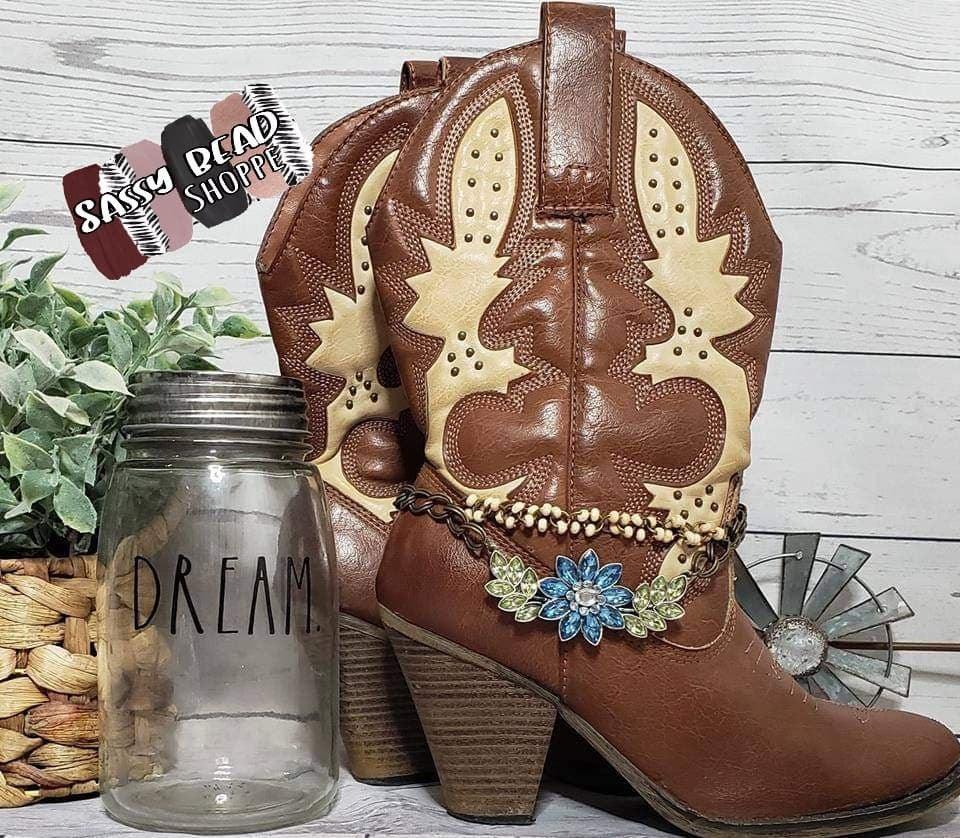 Blooming Flower Boot Jewelry - Sassy Bead Shoppe
