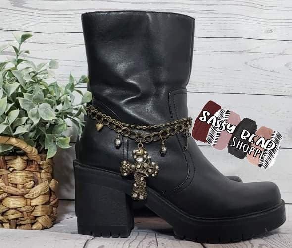 Forget Me Not Boot Jewelry - Sassy Bead Shoppe
