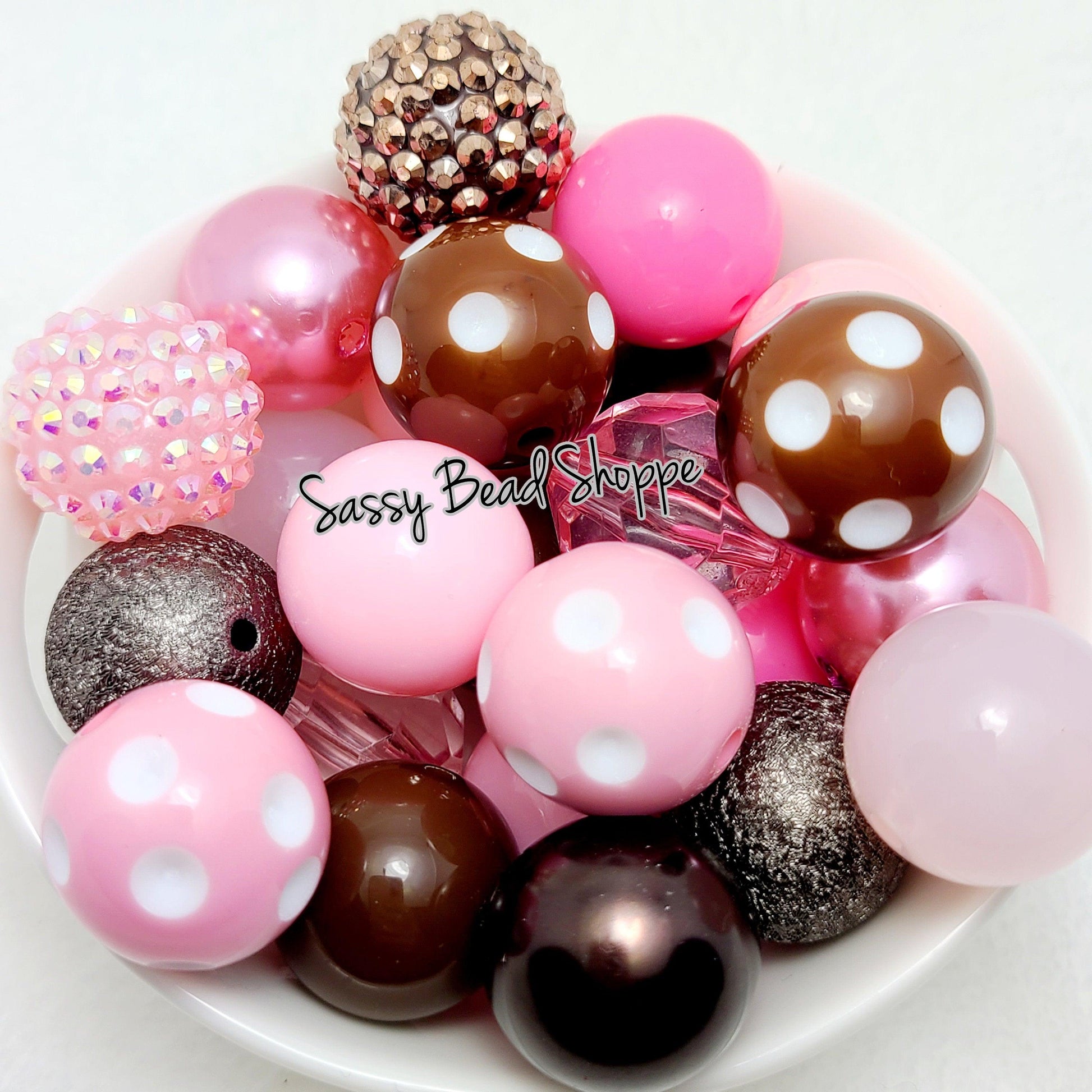 Girls Night Out Bubblegum Bead Mix - Sassy Bead Shoppe