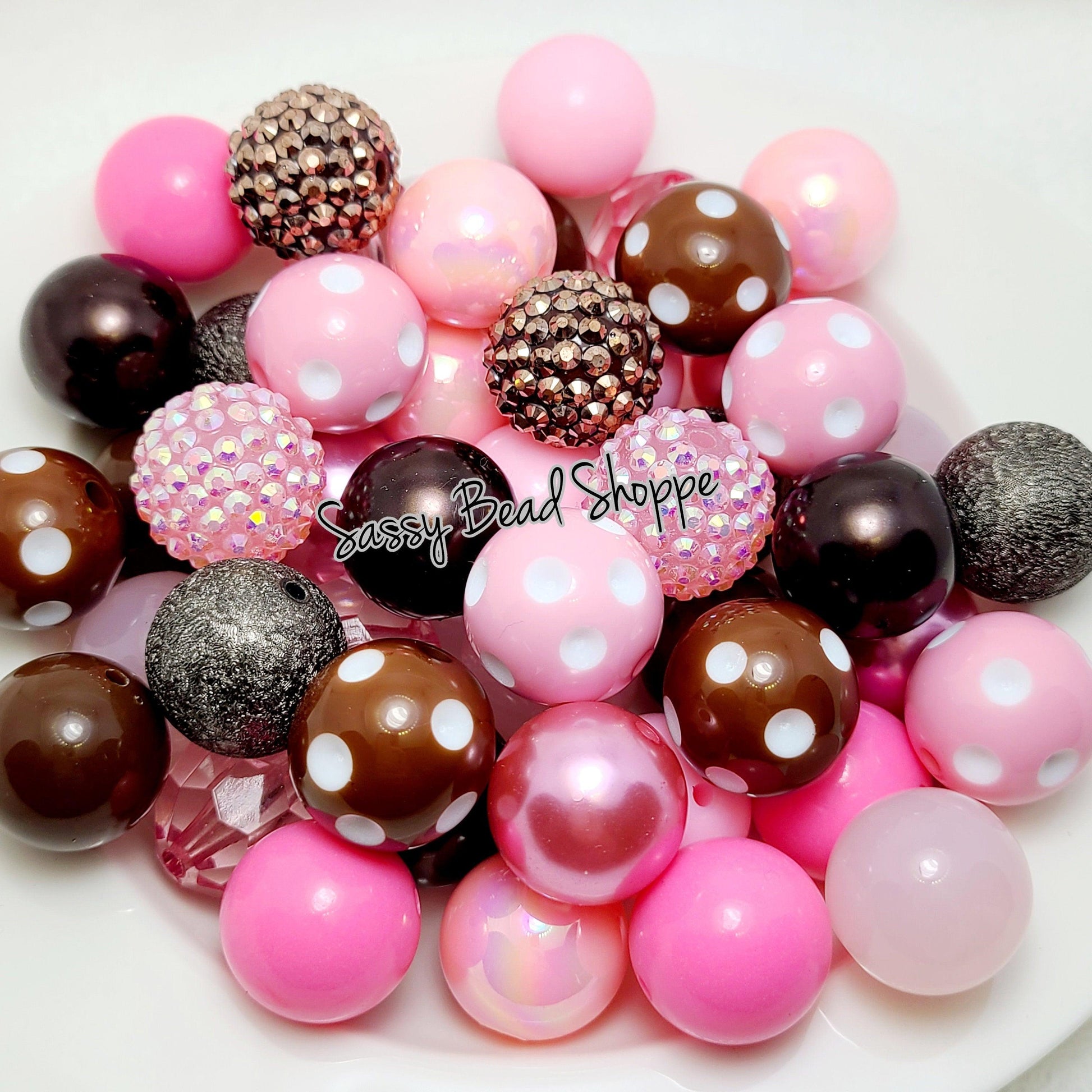 Girls Night Out Bubblegum Bead Mix - Sassy Bead Shoppe
