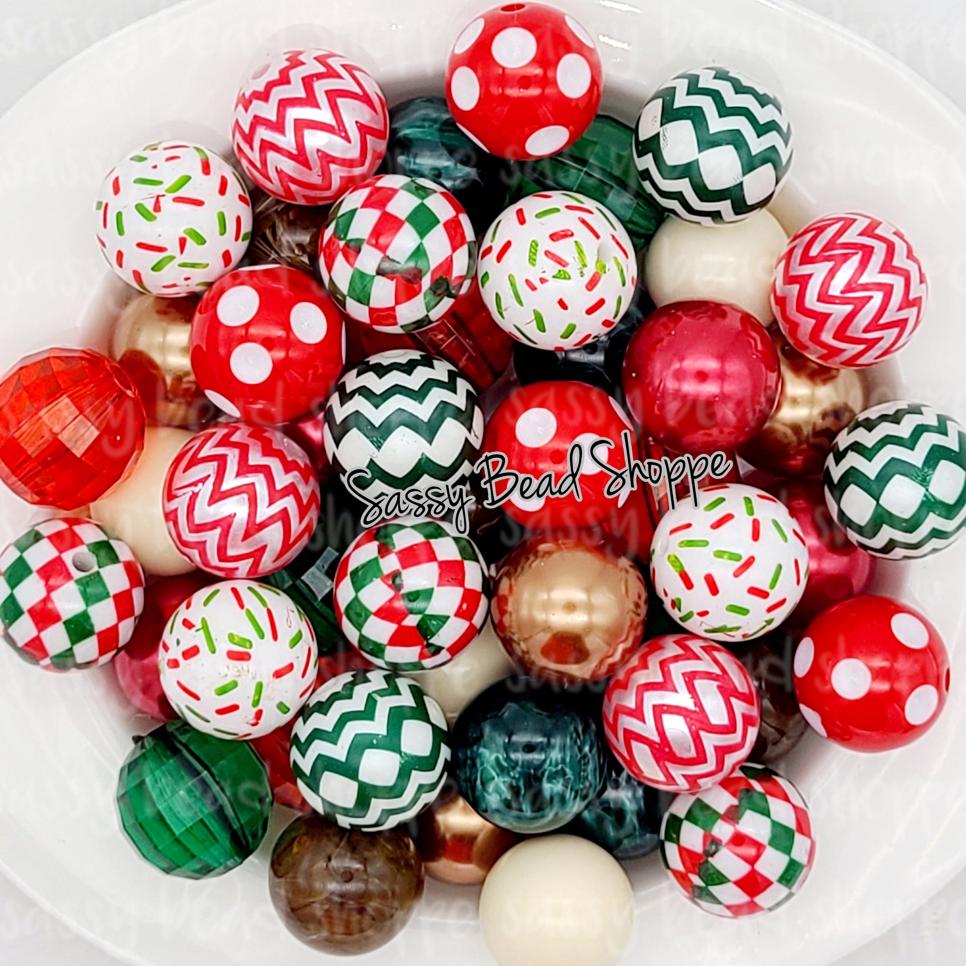 Gingerbread Man Bead Mix