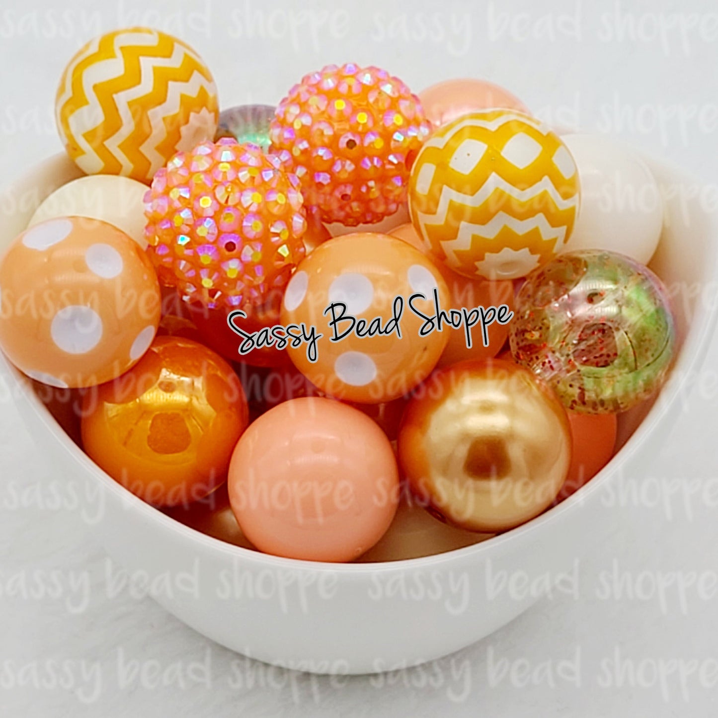 Just Peachy Bead Mix