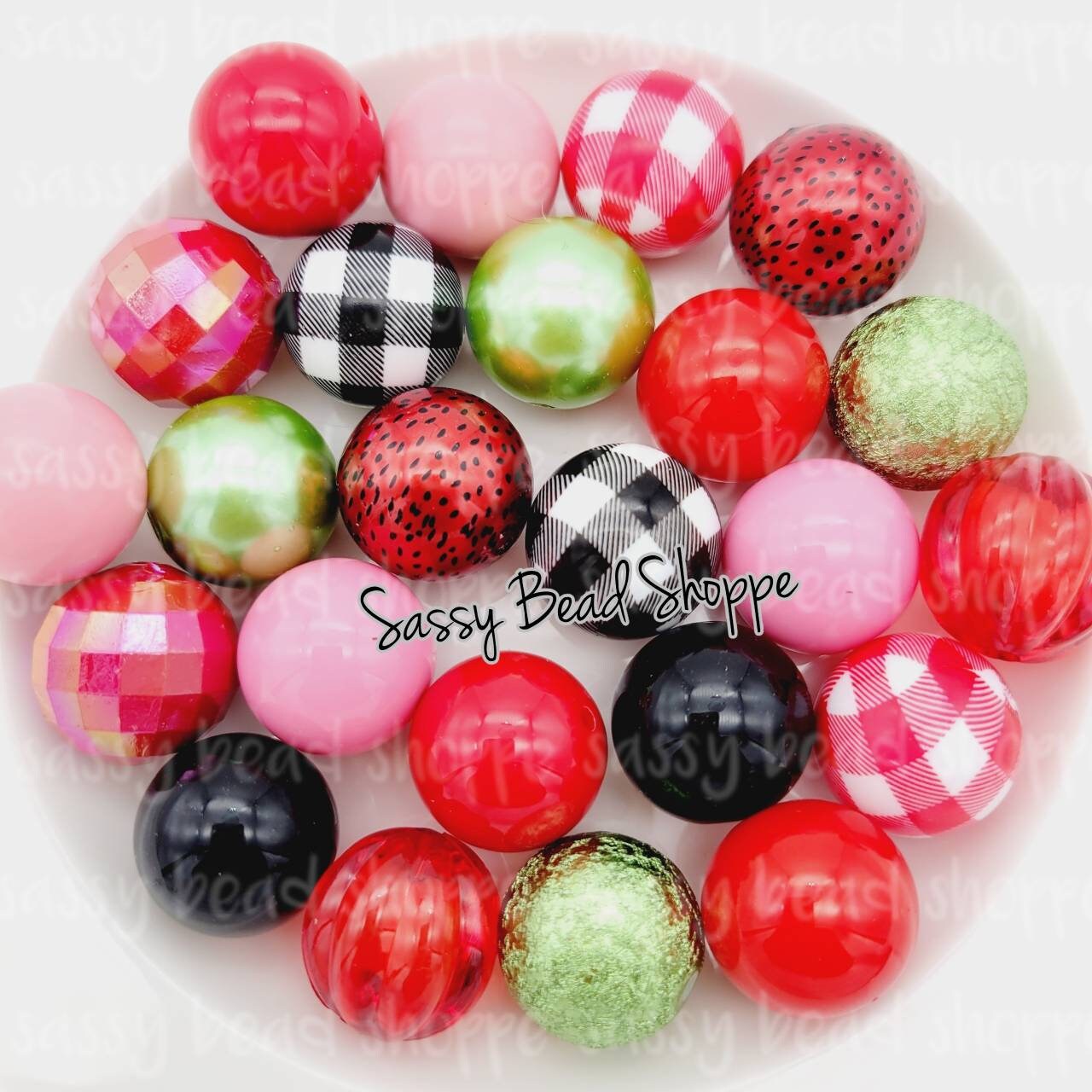 Strawberry Fields Bead Mix