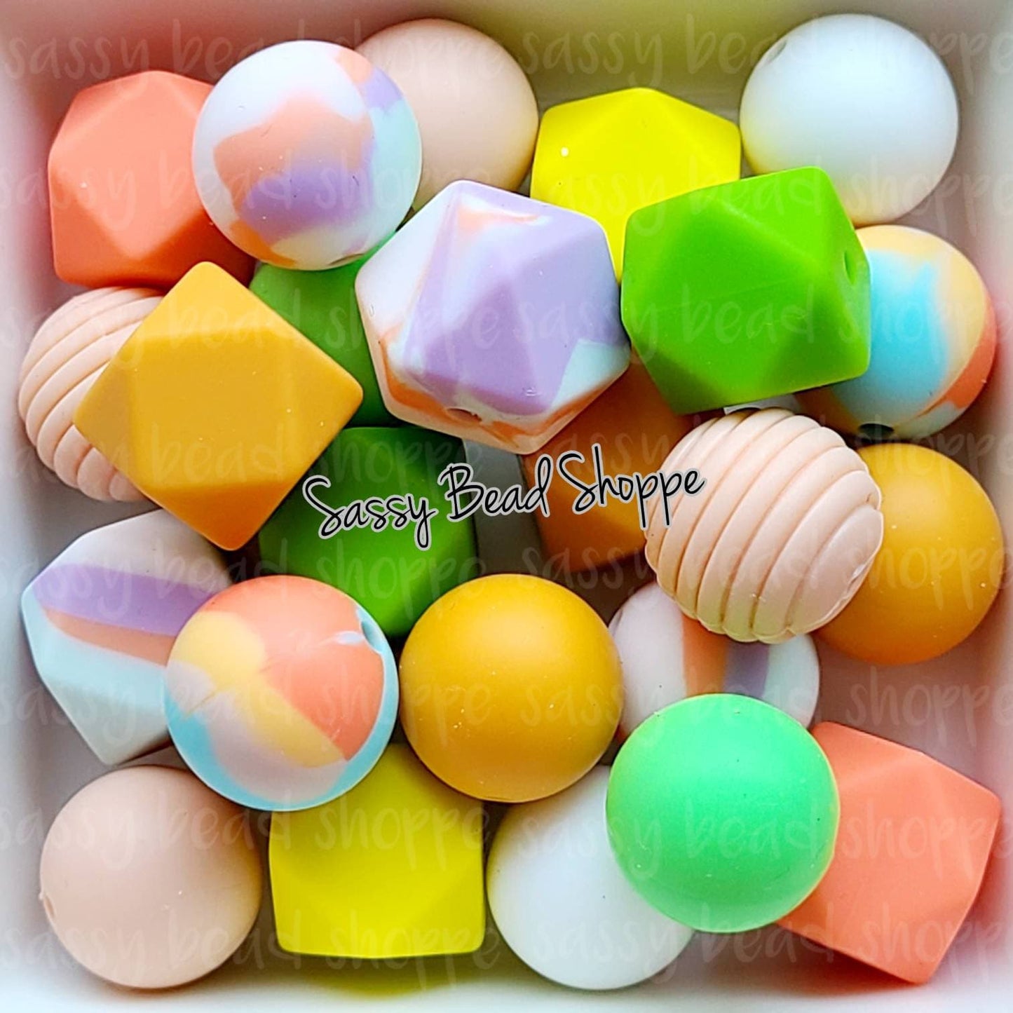 Pucker Up Silicone Bead Mix