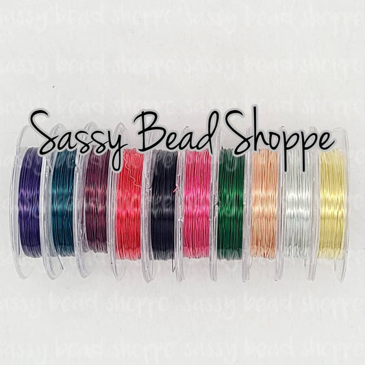 Gold Beading Wire 0.3mm- 10 Meters Copper Wire - Sassy Bead Shoppe