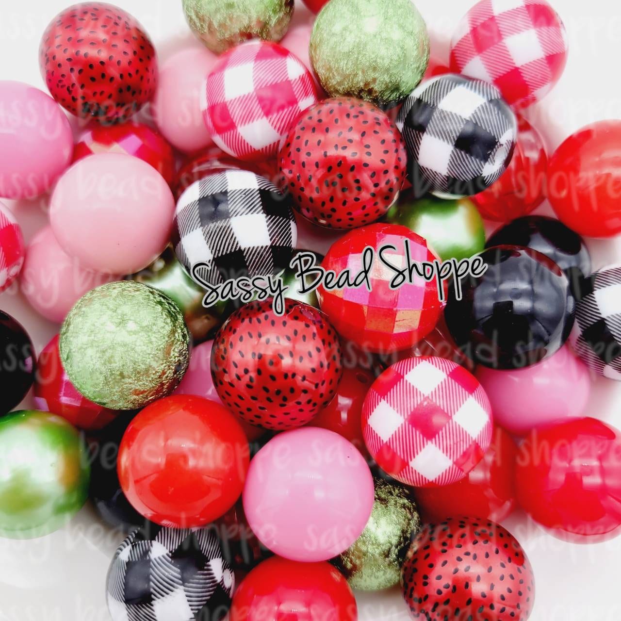 Strawberry Fields Bead Mix