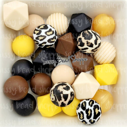 Wild Thing Silicone Bead Mix - Sassy Bead Shoppe