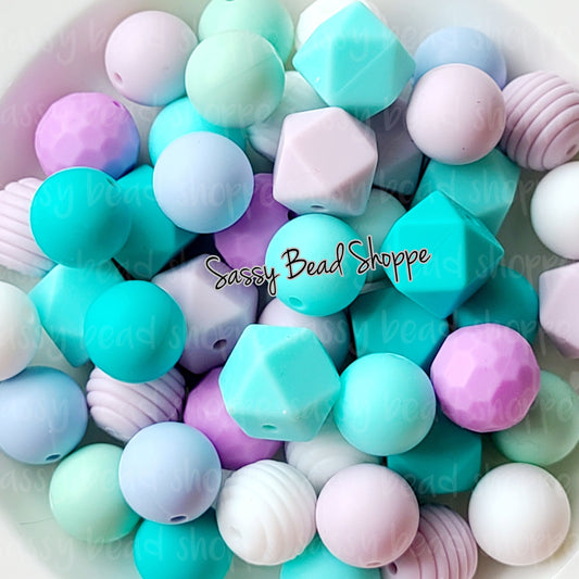 Beyond The Sea Silicone Bead Mix