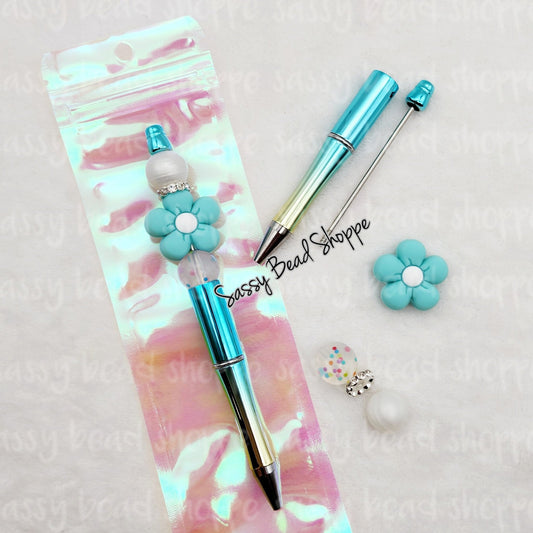 Flower Power Beadable Pen Kit