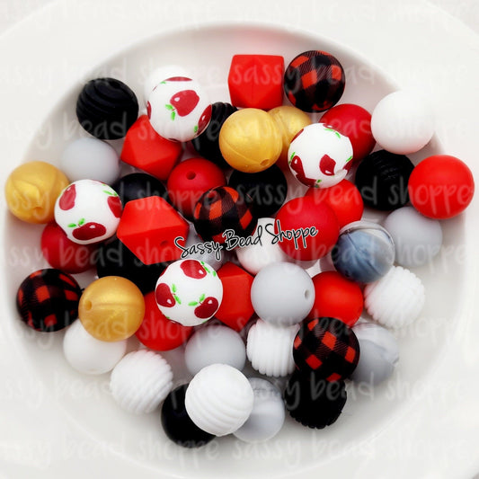 Teach Me Silicone Bead Mix - Sassy Bead Shoppe
