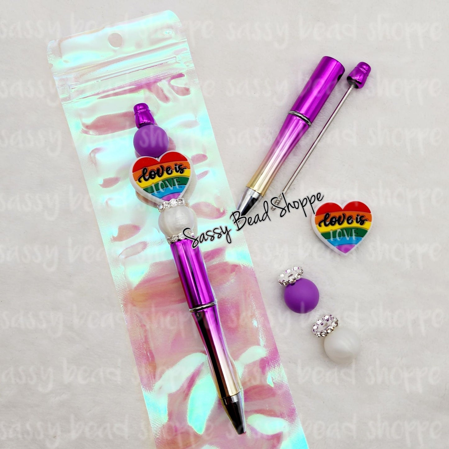 Love Is Love Beadable Pen Kit
