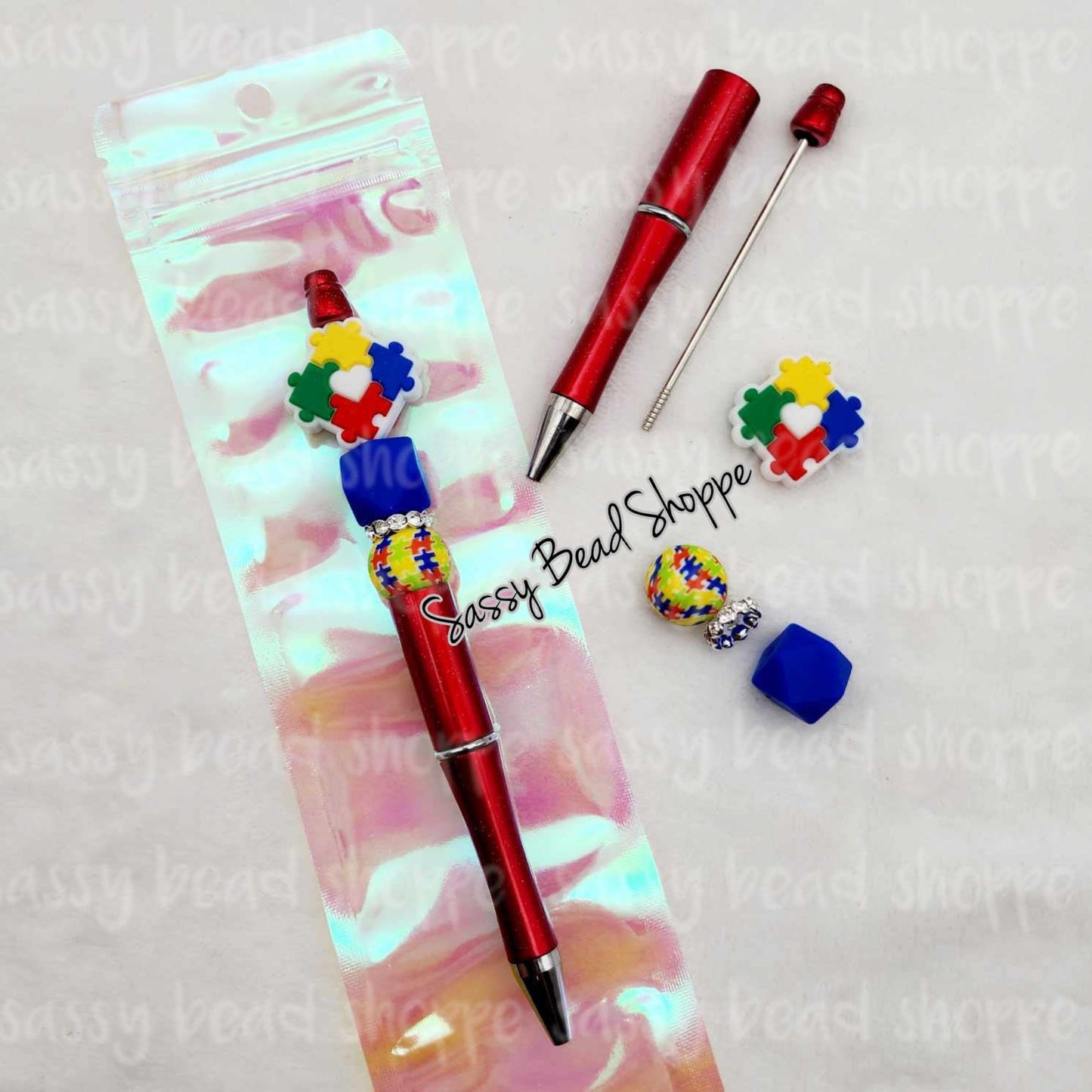 Autism Awareness Beadable Pen Kit