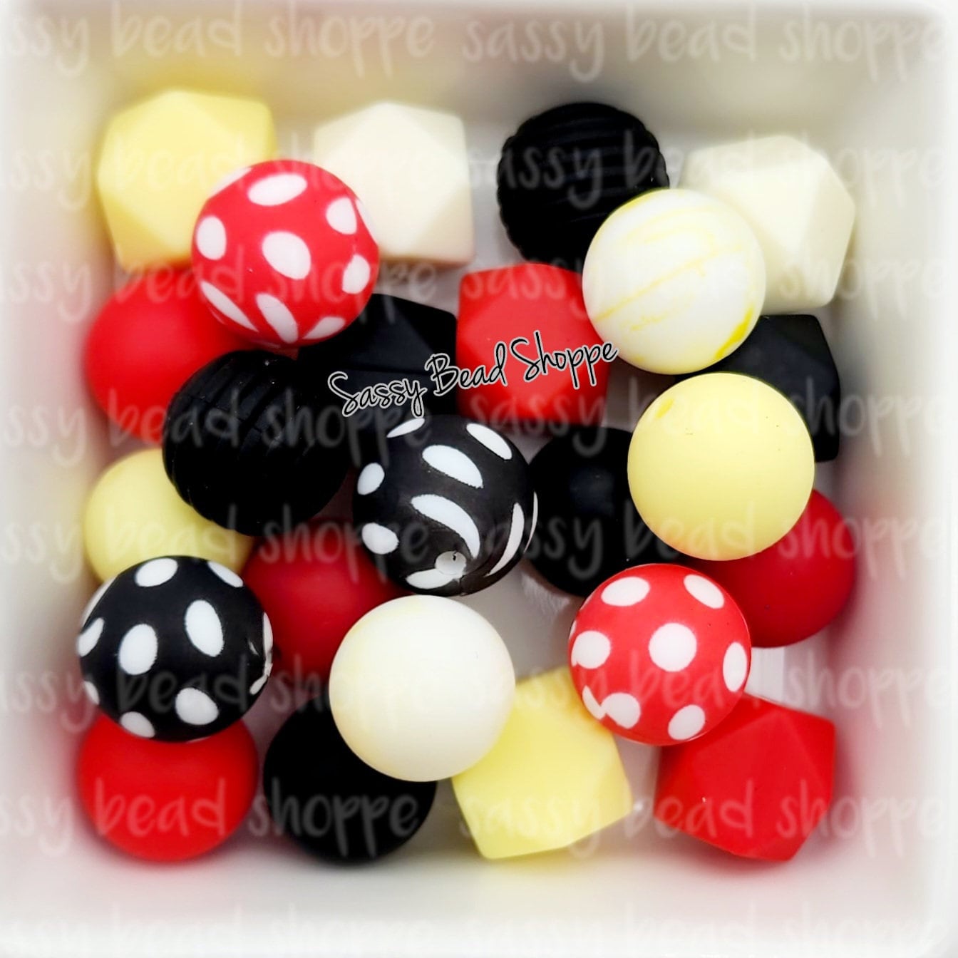 Magic Mouse Silicone Bead Mix - Sassy Bead Shoppe