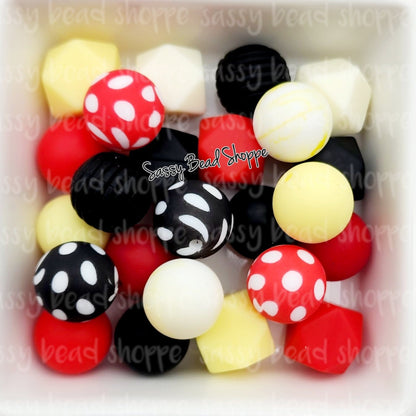 Magic Mouse Silicone Bead Mix - Sassy Bead Shoppe