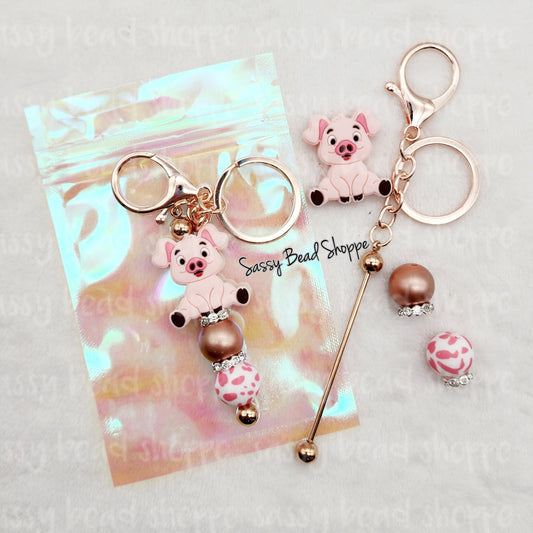 Piggy Tail Keychain Kit - Sassy Bead Shoppe