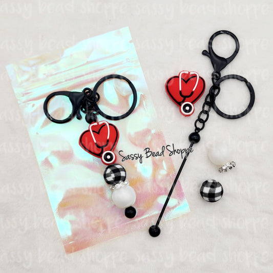 Nurse Keychain Kit - Sassy Bead Shoppe
