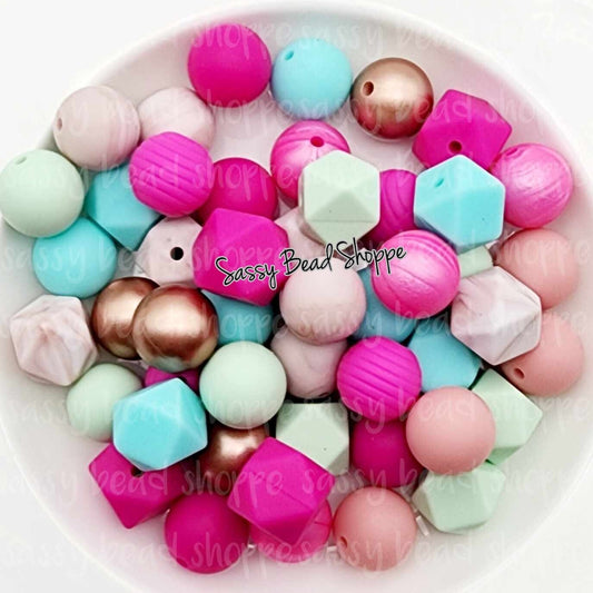 Spring Fling Silicone Bead Mix