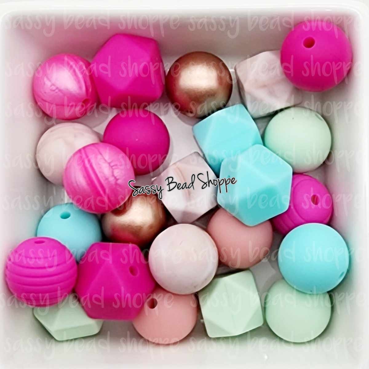 Spring Fling Silicone Bead Mix