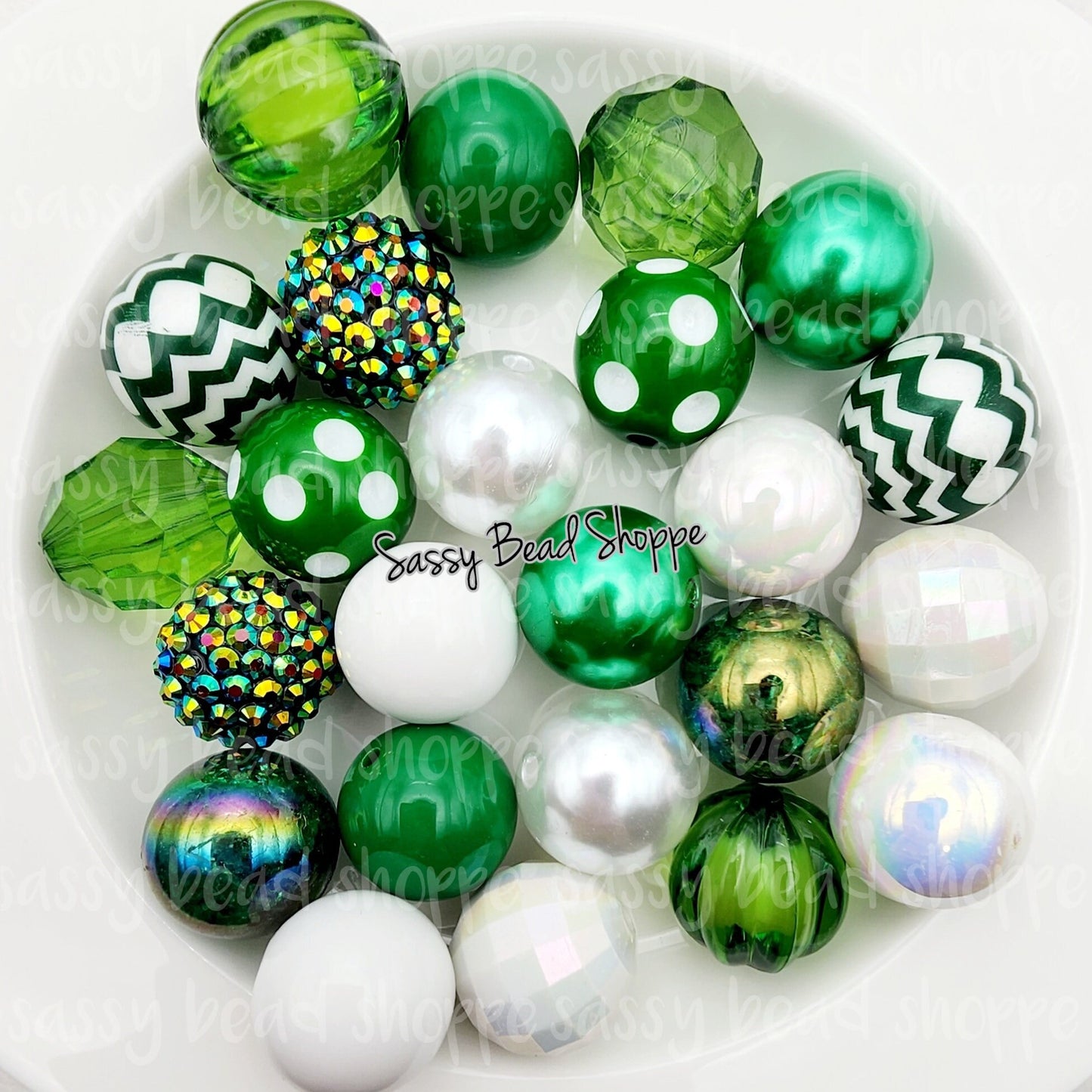 J E T S 20mm Bubblegum Beads Set of 24, M&M Bubbles, Bubble Gum Beads, Chunky Beads, Wristlet, Beadable Pen, Beaded Keychain, Lanyard