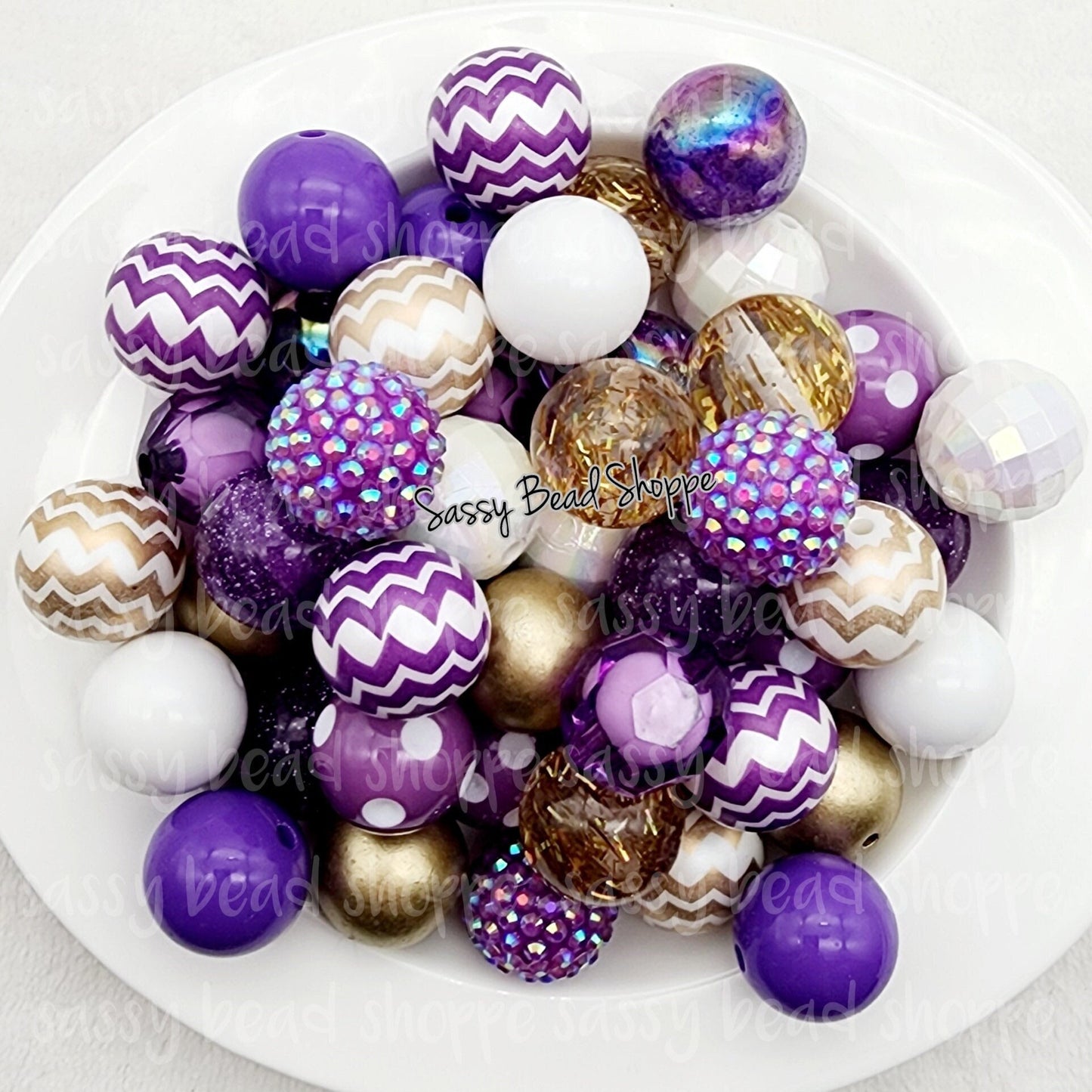 Skol Vikings 20mm Bubblegum Beads Set of 24, M&M Bubbles, Bubble Gum Beads, Chunky Beads, Wristlet, Beadable Pen, Beaded Keychain, Lanyard
