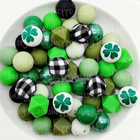 Lucky Silicone Bead Mix