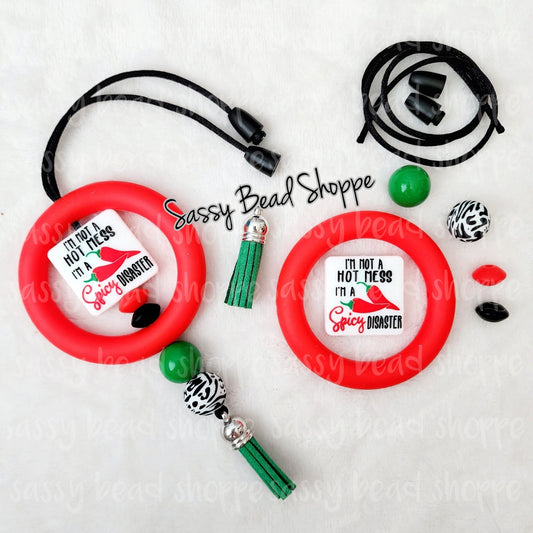 Driving Spicy Car Charm Kit