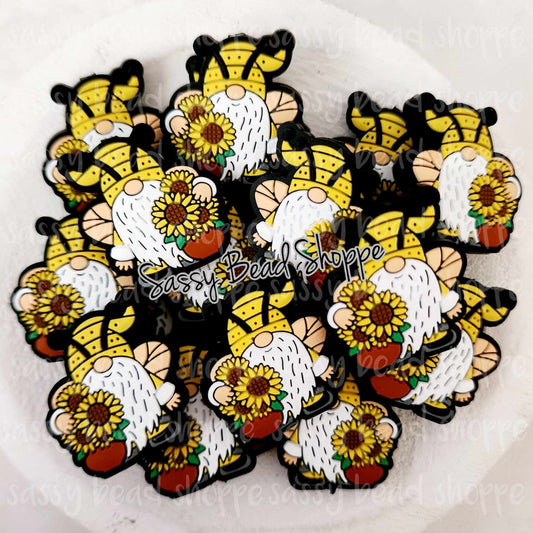 Bee Gnome Focal Beads