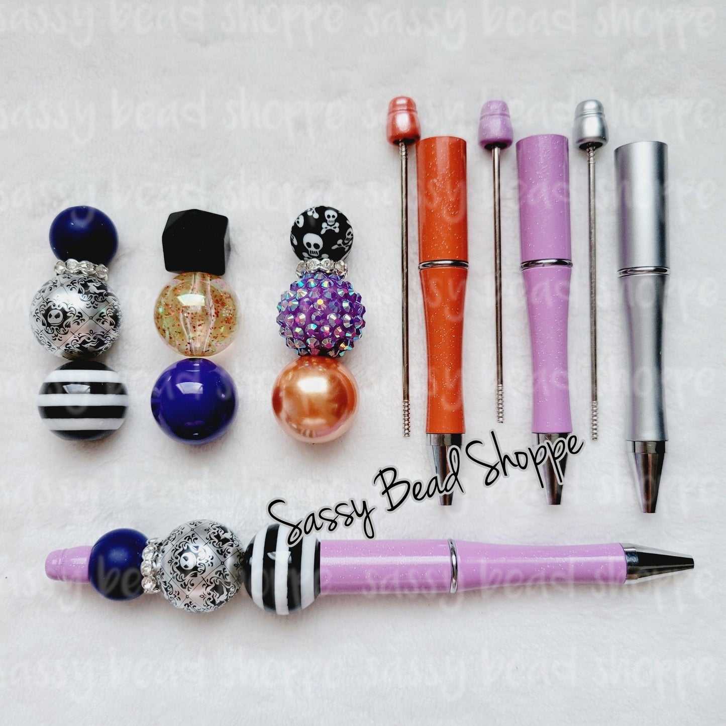 Nightmare DIY Beadable Pen Kit - Sassy Bead Shoppe